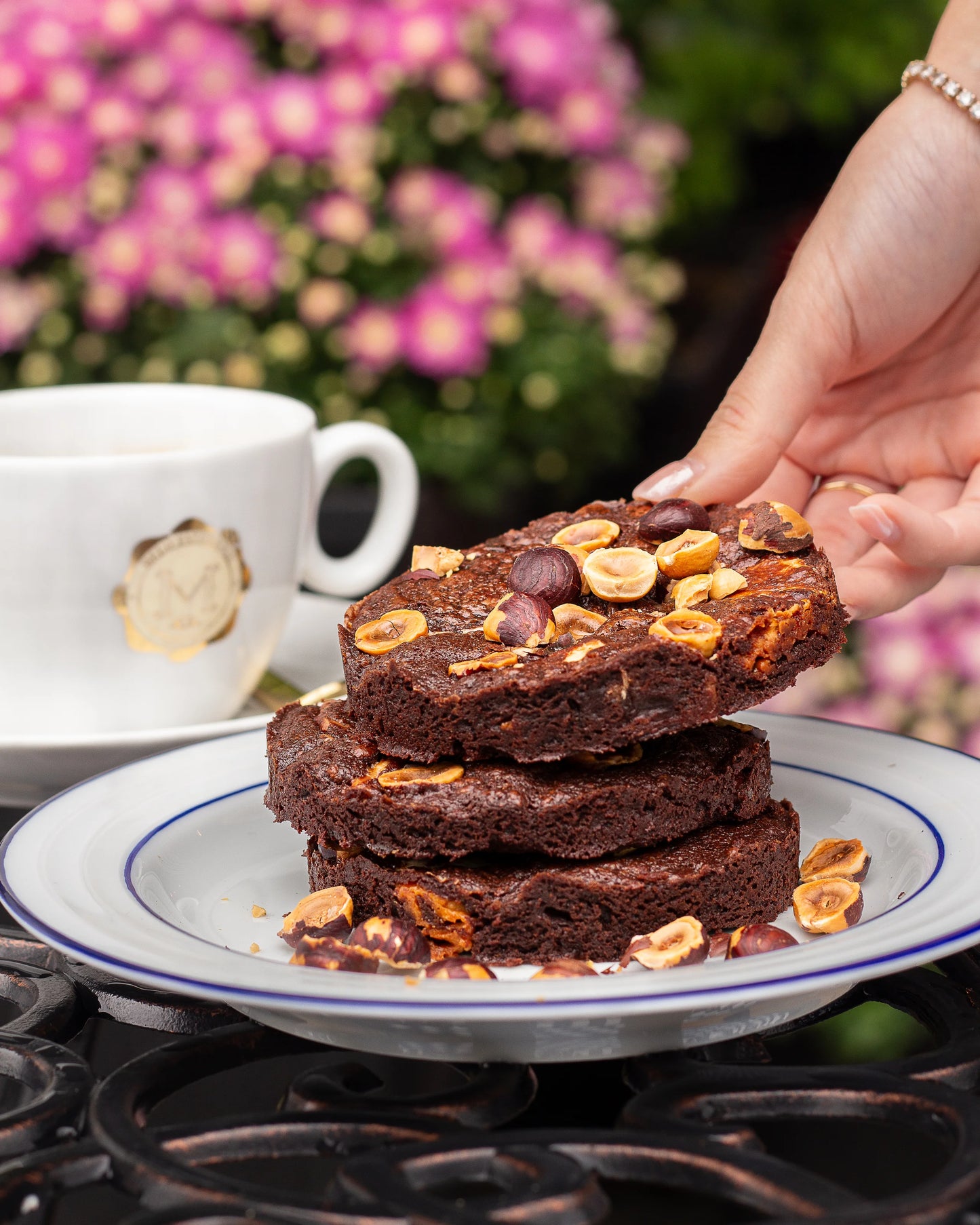 Tripple Chocolate Hazelnut Cookie